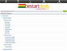 Tablet Screenshot of bestartdeals.com.au